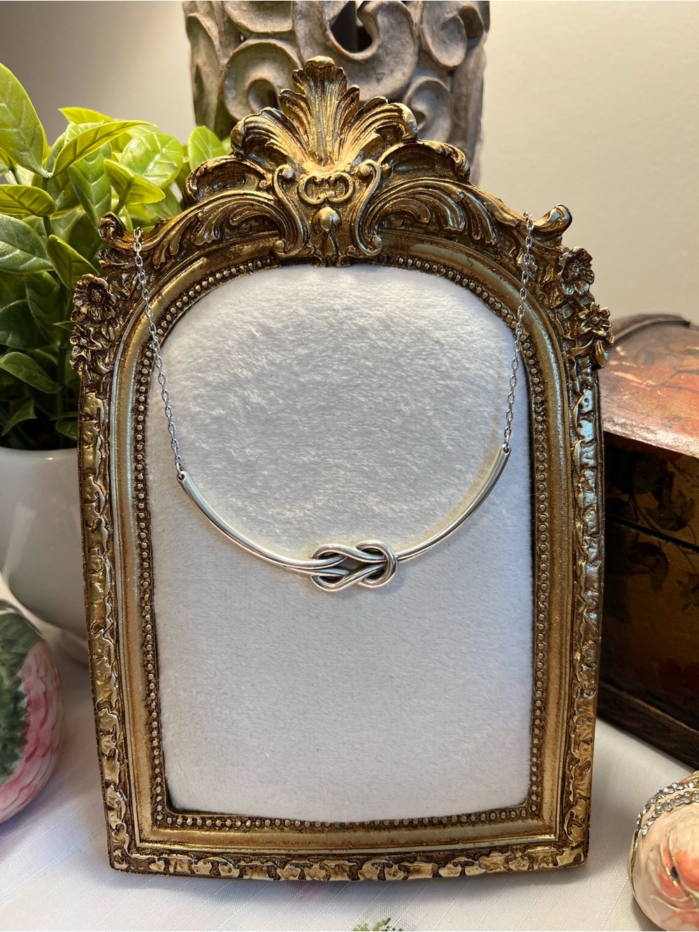 Brighton Interlok Single Knot Necklace